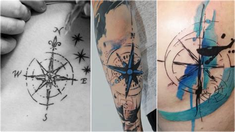 tatouage rose des vents homme signification